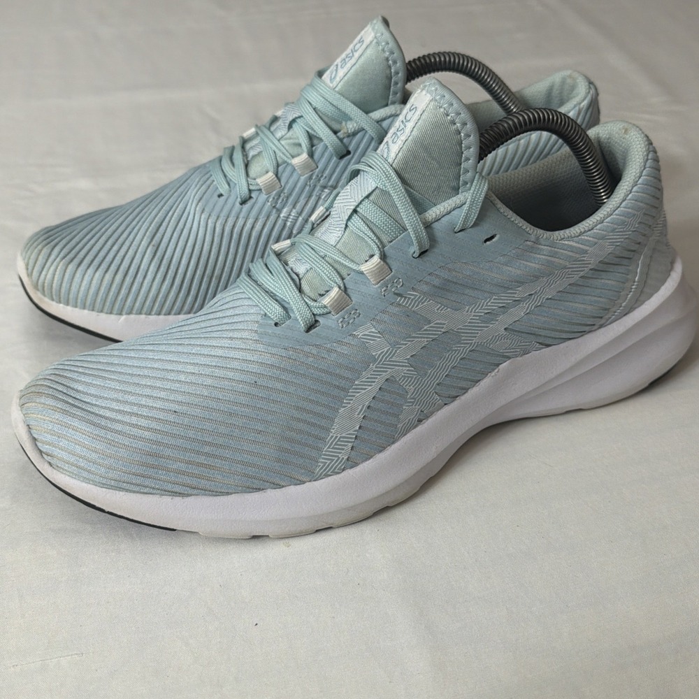 Womens ASICS‎ Versablast Aqua Angel/White Running Shoes Size 11 Great Condition